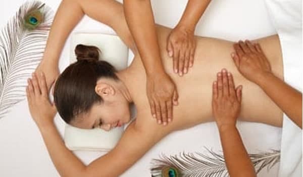 Professional full body massage to relieve tension and improve circulation